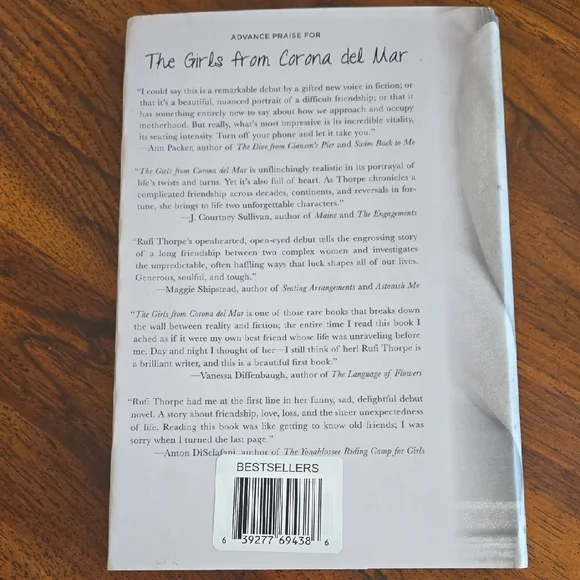 The Girls from Corona del Mar Novel by - Rufi Thorpe Hardcover  (🛍 Pick 6/$36) - Picture 2 of 2